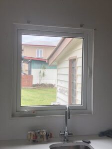 Awning Windows in Bathroom at APS Double Glazing