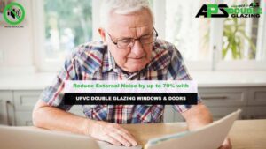 Old man reviewing the benefits of APS Double Glazing Windows & Doors