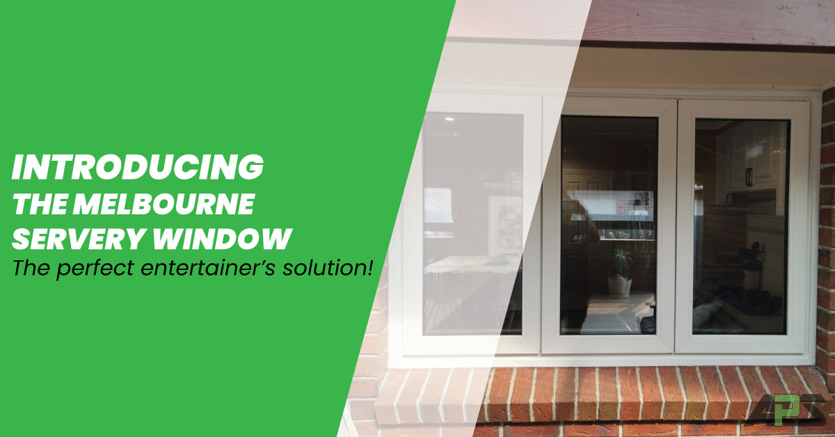 The Melbourne Servery Window | APS Double Glazing | 1300 294 101