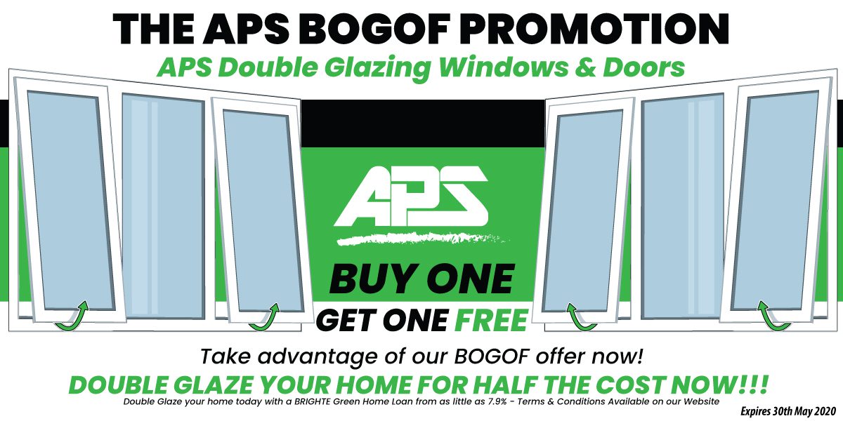 APS Double Glazing Buy One Get One Free Promotion