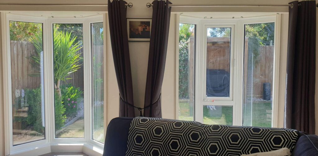UPVC Bay and Corner windows in Thorpdale at APS Double Glazing