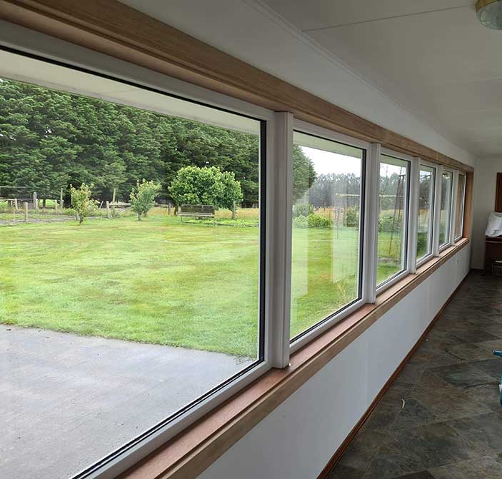 UPVC Fixed Windows in Great Ocean Road at APS Double Glazing
