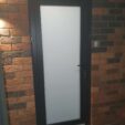 Back,side and Laundry Doors with Silver frame at APS Double Glazing