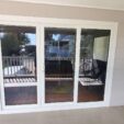 Sliding and Patio Doors with white frame at APS Double Glazing