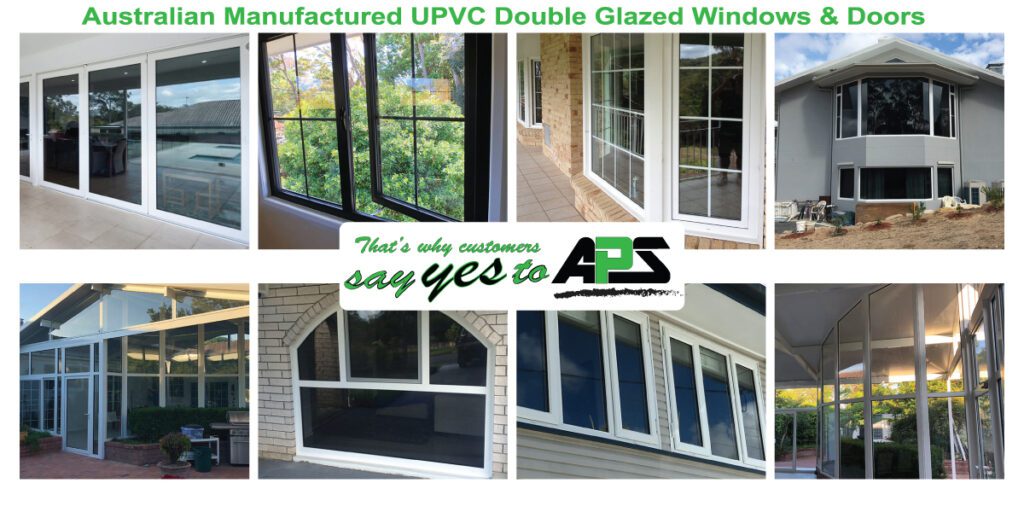 UPVC Windows Products by APS Double Glazing Melbourne