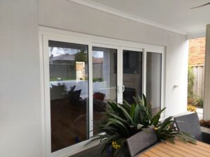 UPVC Double glazed sliding 4 door at APS Double Glazing