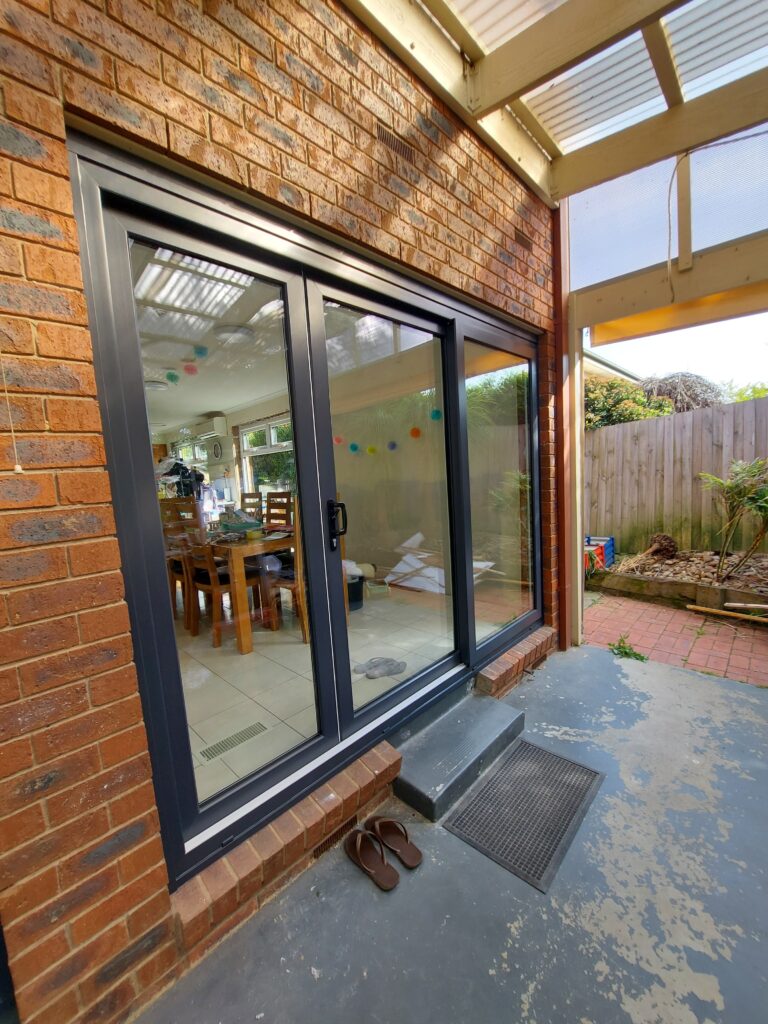 Anthracite Grey Bi-Folding Door